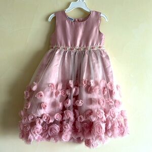 Blueberi Boulevard tulle rosette dress size 5